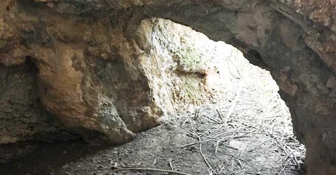 Una grotta preistorica a pochi minuti da Palermo
