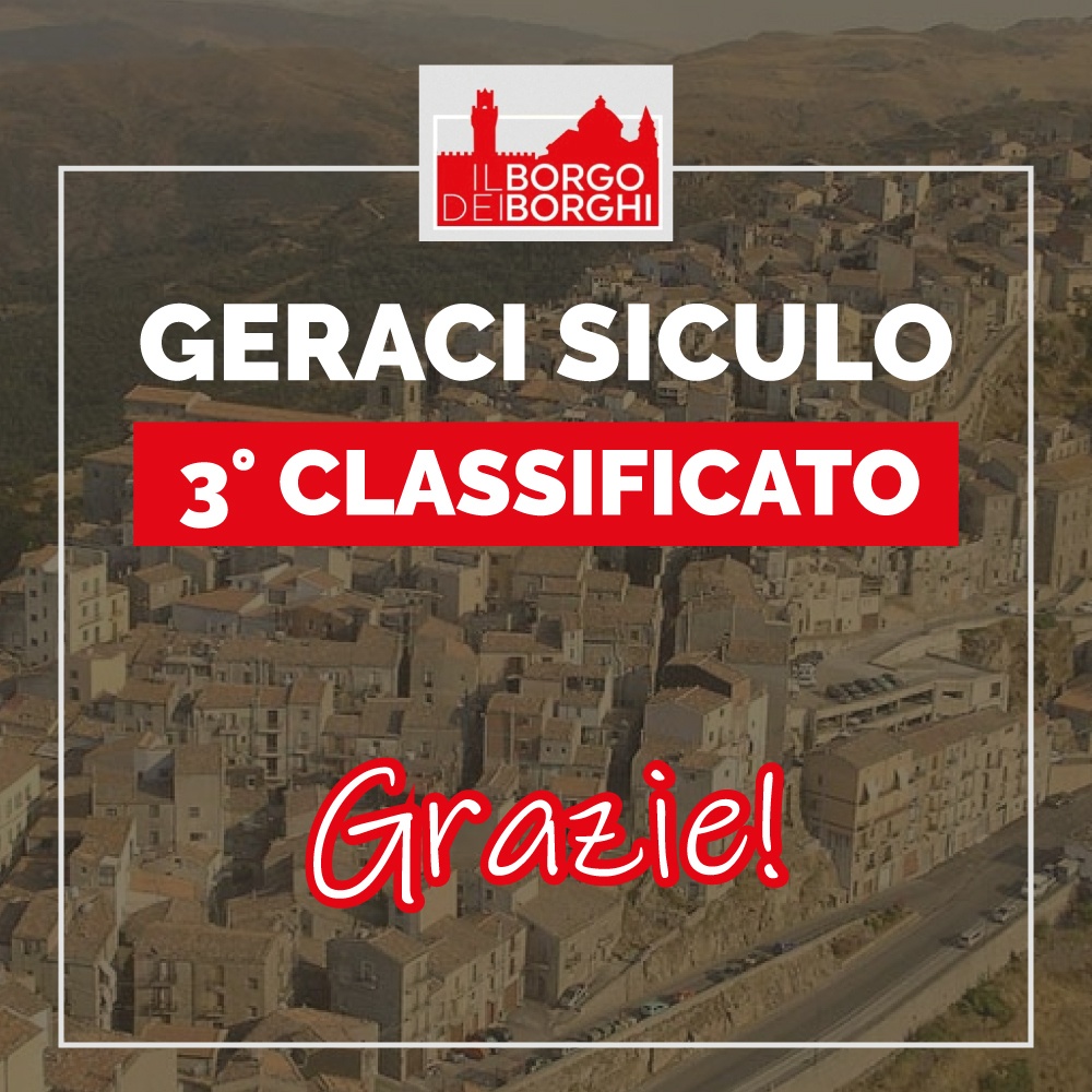 Geraci Siculo: terzo borgo più bello d’Italia!